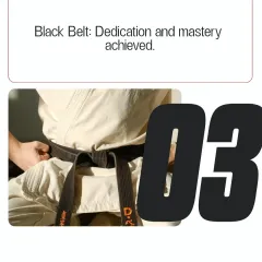 The Black Belt: This signifies dedication and mastery achieved. It is not the end, but the beginning of a new journey of continuous learning and teaching.