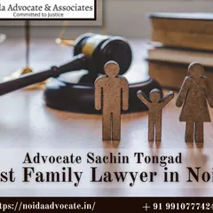 As a family lawyer in Noida, I am experienced in handling a variety of family law issues. The wooden figures of a family on a legal desk symbolize the human element at the heart of my practice.