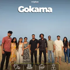 The same group from image 16, enjoying the beach vibes in Gokarna. Our trips often feel like a fun outing with old friends.