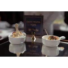 Dahi Wada Pops, another one of my innovative Indian appetizers. These bite-sized treats are perfect for mingling and offer a burst of classic chaat flavor.