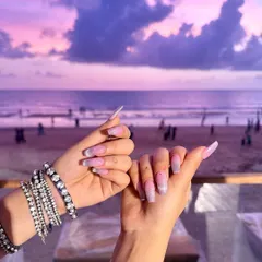 Another one from that magical sunset session. The way the glitter on her nails catches the last light of day is just perfect. This is why I do what I do.