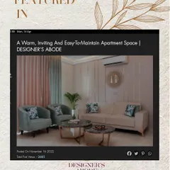 Another look at my feature on TheArchitectsDiary.com. It's always a proud moment when a project that I poured my heart into gets recognized for its design and functionality.