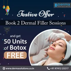 We occasionally provide special offers to help you combine treatments for optimal results. This past festive offer combined dermal fillers with Botox to address both volume loss and dynamic wrinkles.