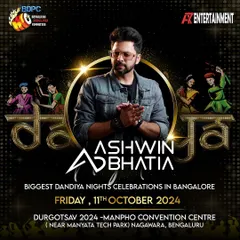 Announcing my performance at the grandest Dandiya Night this Navratri season at the iconic Durgotsav. Get ready for an unforgettable night of music, dance, and celebration.