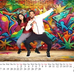 The raw energy and attitude of Hip Hop on full display in this dynamic shot for our 2025 dance calendar.