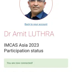 I am pleased to share that I am now on the Scientific Board for IMCAS Asia. It is an honor to contribute to the scientific program of such a prestigious conference.