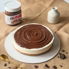 A perfect swirl of rich Nutella on top of my creamy, no-bake cheesecake. This decadent Nutella Cheesecake was an instant hit when I first introduced it, and it’s easy to see why.