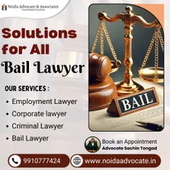I provide solutions for a variety of legal needs. My services include representation as an Employment Lawyer, Corporate Lawyer, Criminal Lawyer, and specialist Bail Lawyer.
