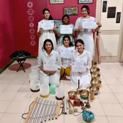 I am grateful to celebrate our Level 1 and 2 graduates. This dedicated circle of souls is now ready to hold space, share healing, and carry forward the sacred art of sound, surrounded by the instruments of their practice.