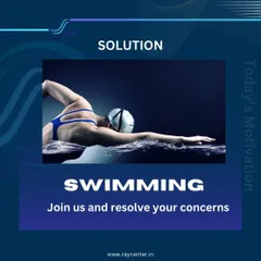 Swimming is a solution for so many things. It's a fantastic way to manage stress, improve cardiovascular health, and build overall mental and physical well-being.