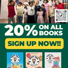 Sign up for our Book Bees membership and get an instant 20% discount on all books. It's the perfect way to build your child's library while being part of our wonderful reading community.