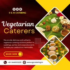 We provide delicious and authentic vegetarian catering solutions perfect for weddings, parties, and corporate events. This collage shows different styles of our traditional meal service.