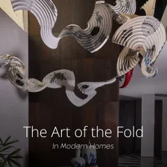 The art of the fold, reimagined for modern homes. This collection showcases our collaborative origami and kirigami installations that use folded forms to manipulate light, texture, and spatial experience.