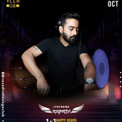 This poster for a Bollywood Dhol Night at Club Veza captures the essence of the event. It’s all about high energy, desi beats, and a packed dance floor.