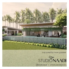Every room of this waterfront home is designed to offer a clear view of the Gurupura river. The infinity pool with its cascading edge seems to merge with the landscape, creating a spectacular and immersive experience.