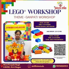 Building more than just models, we're building imagination. Our LEGO® Ganpati workshop combines engineering and devotion, where kids construct their own idols and festive scenes. It's a unique, hands-on way to celebrate Ganesh Chaturthi.