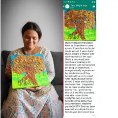 I was so happy to create this custom Abundance Tree for a dear client. These are more than just paintings; they are personalized Vaastu tools, made to order to anchor the specific energy of abundance and prosperity you wish to manifest in your home and life.