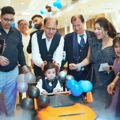 Blessings from the family are some of the most precious moments. We capture these candid interactions as loved ones gather around the birthday boy during his special entrance.