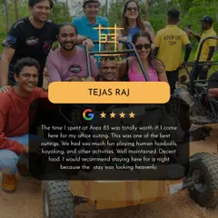 Tejas Raj said his time here was "totally worth it" and that it was "one of the best outings." He even recommended staying the night.