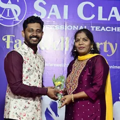 Our Managing Director, Maneesh Sir, felicitating a teacher for her invaluable contribution and support throughout the academic year. We deeply appreciate our entire teaching staff.