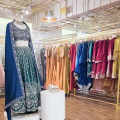 A glimpse inside my Indiranagar store. Each piece, from statement lehengas to festive kurtas, is personally selected for its quality, craftsmanship, and quiet elegance.