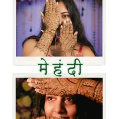 I love showcasing the intricate art of Mehendi. This collage highlights the beautiful henna details on the bride's hands, capturing the anticipation and tradition of this special pre-wedding ritual.