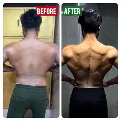This is not just weight loss, this is strategic body recomposition. We focused on a precise calorie deficit and progressive overload to strip away fat while carving out lean muscle. The result is a stronger, more defined back built with science.