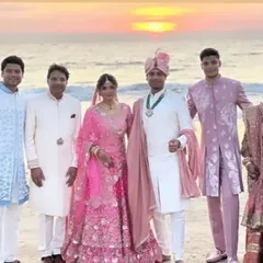 A beautiful family portrait from a destination wedding in Goa. It's a privilege to be a part of these special moments and celebrations.
