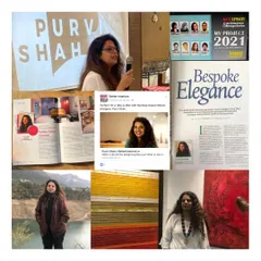 This collage represents my journey, from being featured in magazines like Better Interiors to being recognized as a top woman entrepreneur. It’s a reminder of the passion and dedication that my team and I pour into every project.