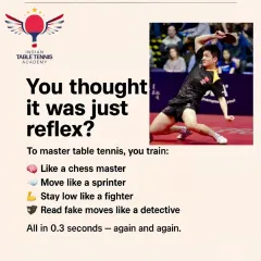 To master this sport, you need the mind of a chess master, the speed of a sprinter, and the grit of a fighter. We develop all these attributes, training our players to process information and react in under 0.3 seconds.