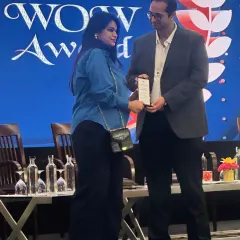 Receiving an award at the Architect's WOW Awards summit. It's always an honor to have our work recognized by the industry and my peers.