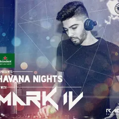 The official poster for "Havana Nights," a branded event presented by Heineken where I was the featured DJ, mixing old school hip hop and new commercial tracks.