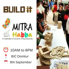 I was thrilled to be part of Mitra Habba, a celebration of the inclusion of neurodiversity. My building station offers a space where every child can explore STEAM concepts and develop cognitive skills in a way that celebrates their unique strengths.