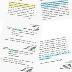This is not just paper, it is proof. A property dispute that was stuck since 2018, I resolved in just two hearings. I deliver results, not excuses.