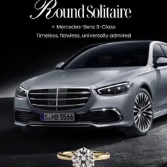 The Round Solitaire is the Mercedes-Benz S-Class of rings: timeless, flawless, and universally admired. It is a classic choice that I recommend for its enduring elegance and brilliant sparkle.