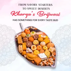 My journey started with sweets, and they remain my specialty. This platter showcases an assortment of my traditional mithai, from ladoos to barfis, all made with pure ingredients and time-honored recipes.