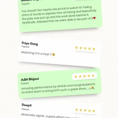 'Our hearts are so full to watch it!' This collection of messages from parents captures the emotional impact of seeing their children perform with such dedication and joy. It's why I do what I do.