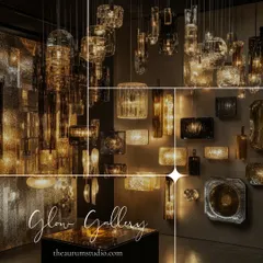 This "Glow Gallery" is where I curate brilliance for commercial and residential spaces alike. The image captures the essence of my work: letting the architecture breathe and the lighting whisper.