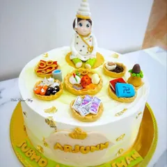 Every tradition deserves a touch of sweetness. A specially curated Annaprashan cake celebrating a baby's first rice-feeding ceremony.