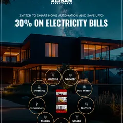 Switch to smart home automation and save up to 30% on your electricity bills. By intelligently managing lighting, heating, and other appliances, our system helps you reduce waste and lower your monthly expenses.