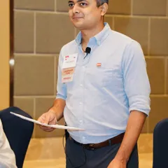 A moment of focus during a BNI leadership meeting. I believe that such meetings are not just for networking, but are the starting point for new opportunities and building trust.