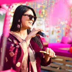 Another happy moment captured while hosting a wedding. My passion for my work shines through in every event I emcee, ensuring a lively and engaging atmosphere for everyone.