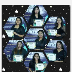 My stars, shining bright after completing their course. Each student receives a certificate, a professional portfolio, and the knowledge to start their own business.