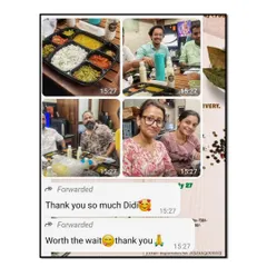 I feel so blessed when my dear foodies share their pictures and feedback. These messages make my day and are worth all the effort.
