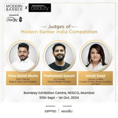 Honored to be on the judging panel for the Modern Barber India Competition. It's exciting to see the next generation of talent in our industry.