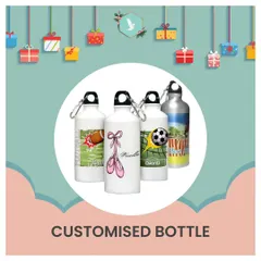 A practical and fun gift for kids. We create customized aluminum water bottles with their name and favorite designs, from ballet slippers and footballs to their favorite cartoon characters.