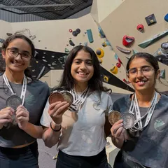 We're incredibly proud of our athletes who represent us on the national stage. Here are some of our champions from the 28th IMF National Championships, bringing home a total of 7 medals. This is a testament to the dedication of our climbing community and coaches.