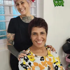 A final look at Sarita's incredible new pixie haircut. She walked out feeling ready for anything, proving that a 'big chop' can be the most liberating experience.