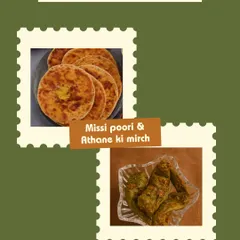 We created our Travel Season Combos for those who miss ghar ka khana on the go. This classic pairing features our crispy Missi Poori with a side of homemade Athane ki Mirch, a spicy chili pickle. It's a mess-free, satisfying meal packed and ready for your journey.