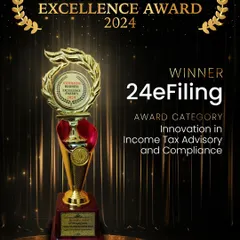 I am incredibly proud to have received the Hyderabad Business Excellence Award for 'Innovation in Income Tax Advisory and Compliance' in 2024. This award reflects my commitment to providing top-tier, innovative tax solutions.
